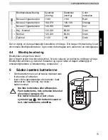 Preview for 71 page of Topcom BPM ARM 5500 XLD User Manual