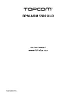 Preview for 192 page of Topcom BPM ARM 5500 XLD User Manual