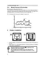 Предварительный просмотр 6 страницы Topcom BPM Wrist 1480 User Manual