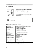 Предварительный просмотр 10 страницы Topcom BPM Wrist 1480 User Manual