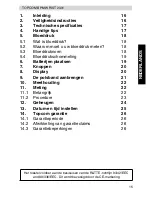 Preview for 15 page of Topcom BPM Wrist 2301 User Manual