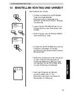 Preview for 49 page of Topcom BPM Wrist 2301 User Manual