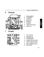 Предварительный просмотр 25 страницы Topcom BPM WRIST 2301B User Manual