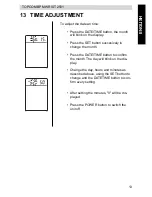 Preview for 13 page of Topcom BPM WRIST 2501 User Manual