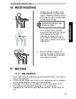 Preview for 23 page of Topcom BPM WRIST 2501 User Manual