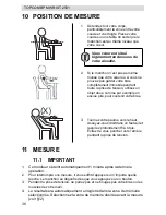 Preview for 36 page of Topcom BPM WRIST 2501 User Manual