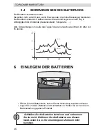 Preview for 46 page of Topcom BPM WRIST 2501 User Manual