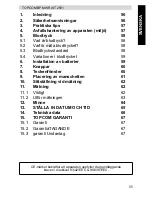 Preview for 55 page of Topcom BPM WRIST 2501 User Manual