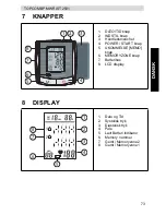 Preview for 73 page of Topcom BPM WRIST 2501 User Manual