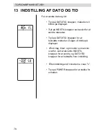 Preview for 78 page of Topcom BPM WRIST 2501 User Manual