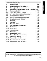 Preview for 107 page of Topcom BPM WRIST 2501 User Manual