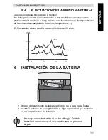 Preview for 111 page of Topcom BPM WRIST 2501 User Manual