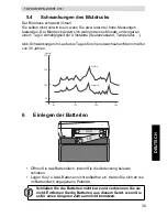 Предварительный просмотр 39 страницы Topcom BPM WRIST 2511 User Manual