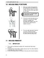 Preview for 10 page of Topcom BPM Wrist 3301 User Manual