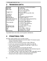 Preview for 18 page of Topcom BPM Wrist 3301 User Manual