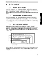 Preview for 19 page of Topcom BPM Wrist 3301 User Manual