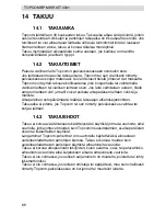 Preview for 66 page of Topcom BPM Wrist 3301 User Manual