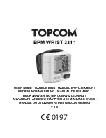 Topcom BPM WRIST 3311 User Manual предпросмотр