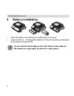 Preview for 8 page of Topcom BPM WRIST 3311 User Manual