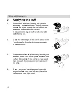 Preview for 10 page of Topcom BPM WRIST 3311 User Manual