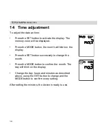 Preview for 14 page of Topcom BPM WRIST 3311 User Manual