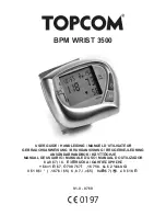 Предварительный просмотр 1 страницы Topcom BPM WRIST 3500 User Manual