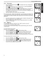 Предварительный просмотр 9 страницы Topcom BPM WRIST 3500 User Manual