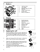 Предварительный просмотр 6 страницы Topcom BPM WRIST 5331 User Manual