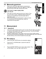 Предварительный просмотр 7 страницы Topcom BPM WRIST 5331 User Manual