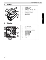 Предварительный просмотр 57 страницы Topcom BPM WRIST 5331 User Manual