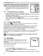 Предварительный просмотр 20 страницы Topcom BPM Wrist 7500 User Manual