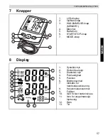 Предварительный просмотр 57 страницы Topcom BPM Wrist 7500 User Manual