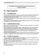 Предварительный просмотр 74 страницы Topcom BPM Wrist 7500 User Manual