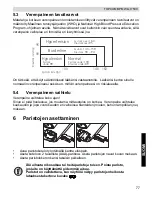 Предварительный просмотр 77 страницы Topcom BPM Wrist 7500 User Manual