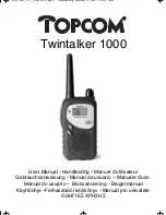 Topcom Butler 1000 User Manual preview