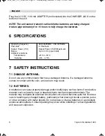 Preview for 6 page of Topcom Butler 1000 User Manual