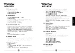 Предварительный просмотр 21 страницы Topcom Butler 130 Operating Manual