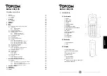 Предварительный просмотр 25 страницы Topcom Butler 130 Operating Manual