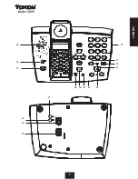 Предварительный просмотр 9 страницы Topcom BUTLER 3055 User Manual