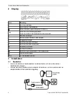 Предварительный просмотр 6 страницы Topcom BUTLER 3300 (Swedish) Bruksanvisning