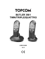 Preview for 1 page of Topcom BUTLER 3501 User Manual