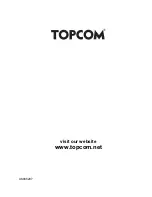 Preview for 28 page of Topcom BUTLER 3501 User Manual