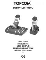 Предварительный просмотр 1 страницы Topcom BUTLER 4056 User Manual