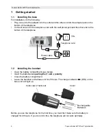 Предварительный просмотр 6 страницы Topcom BUTLER 4270 User Manual