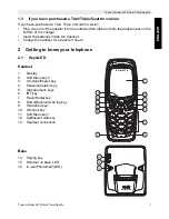 Предварительный просмотр 7 страницы Topcom BUTLER 4270 User Manual