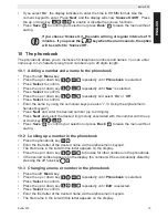 Preview for 19 page of Topcom BUTLER 930 User Manual