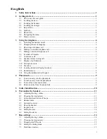 Preview for 5 page of Topcom Butler E400 User Manual