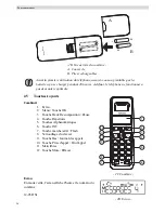 Предварительный просмотр 54 страницы Topcom BUTLER E450 User Manual