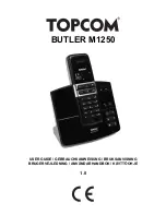 Предварительный просмотр 1 страницы Topcom BUTLER M1250 User Manual