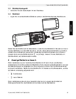 Предварительный просмотр 33 страницы Topcom BUTLER M1250 User Manual